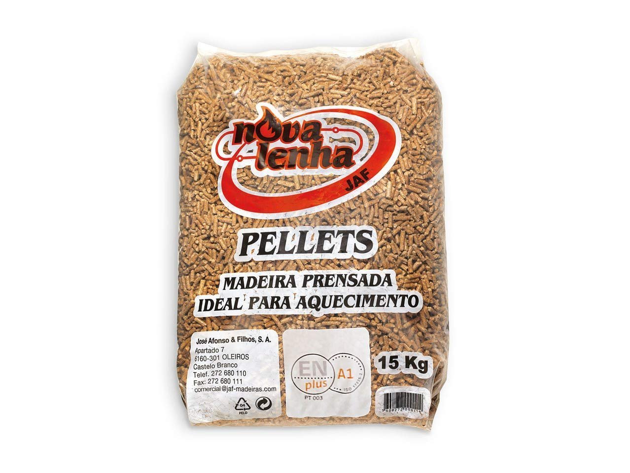 71TyPYydzdL.jpg Pellets Nova Lenha — Palé de 77 sacos de 15 kg - Imagen 1