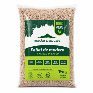 Pellets Palé de 70 Sacos de 15 kg DIN Plus