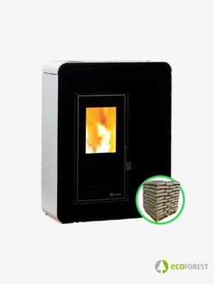 Ecoforest Ibiza Estufa de Pellets Canalizable con WiFi