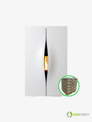 Ecoforest Milan Estufa de Pellets Canalizable con WiFi 16 kW