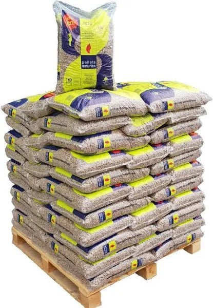 Pellets Asturias Palé de 72 Sacos BSXBP - Imagen 2
