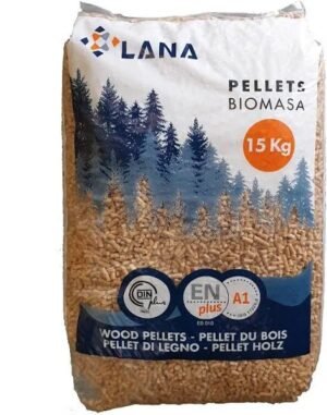 Pellets de Madera Ø6mm EN Plus A1